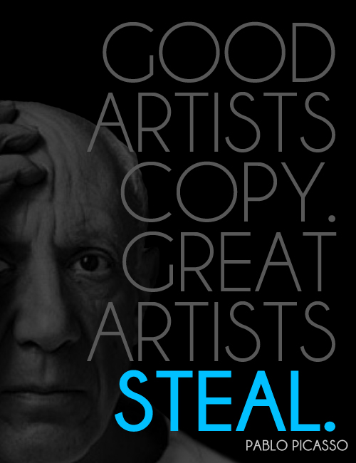 great artists steal